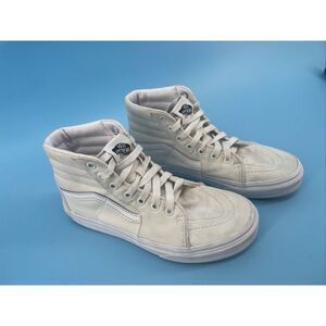 Vans Kids Size 3 Filmore Off The Wall Sneakers Unisex White / Off White High Top